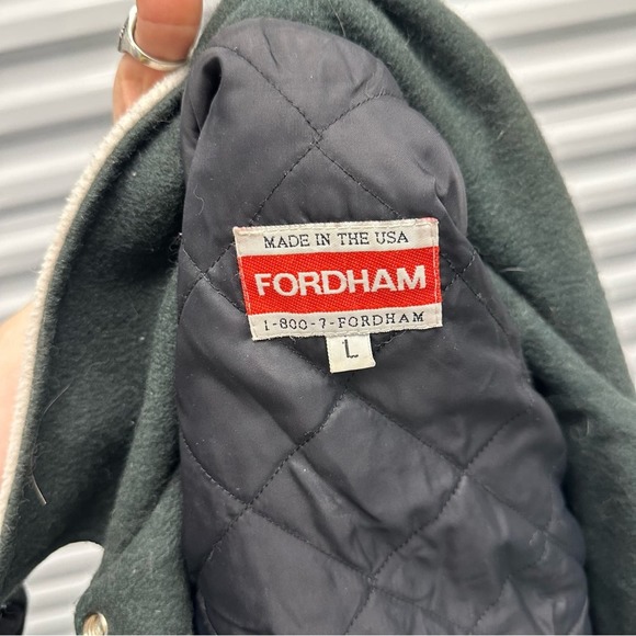 Vintage Jackets & Coats Vintage Fordham East Brunswick Hockey Varsity Jacket L Poshmark